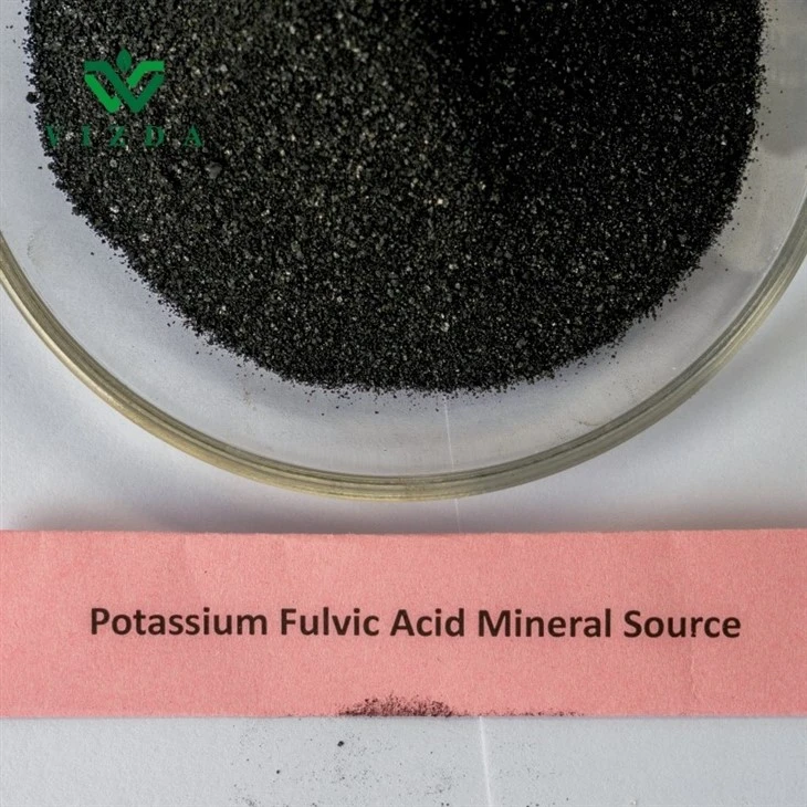 High Fulvic Acid Content Fertilizer Mineral Source Potassium Fulvic Acid